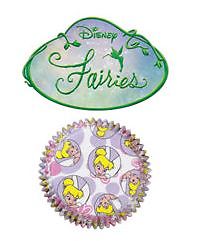 DISNEY FAIRIES TINKERBELL CUPCAKE BAKING CUPS - PACK OF 50