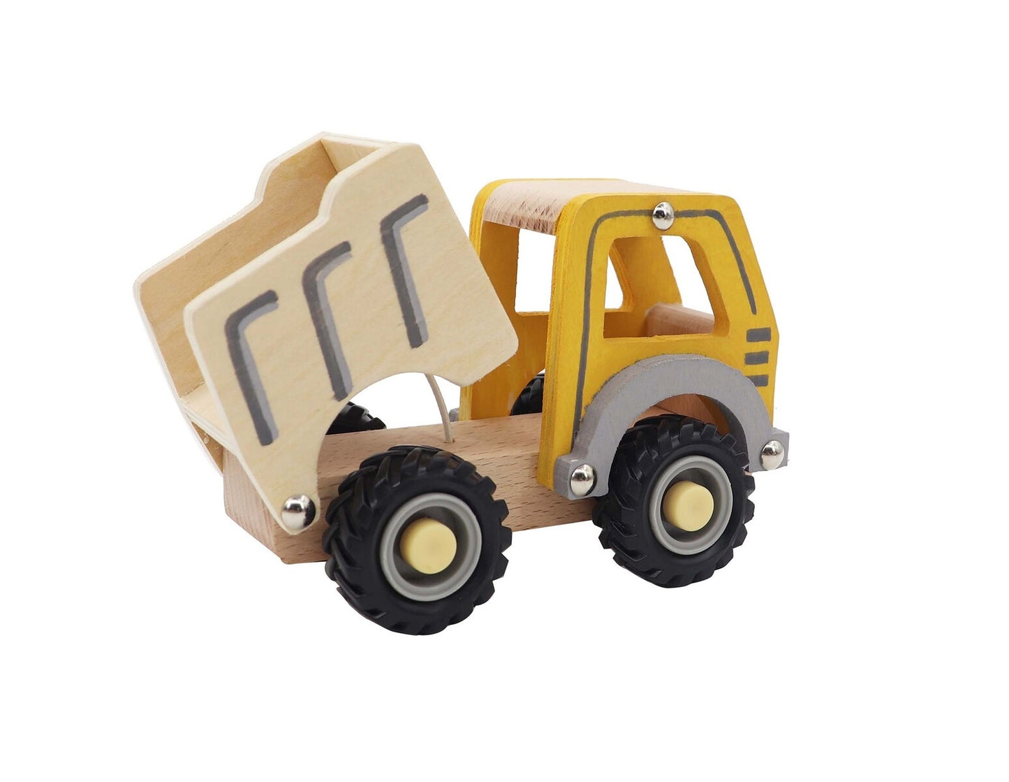 KAPER KIDZ WOODEN CALM & BREEZY DUMP TRUCK