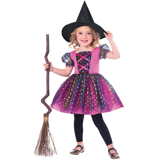 RAINBOW WITCH GIRLS CHILD COSTUME