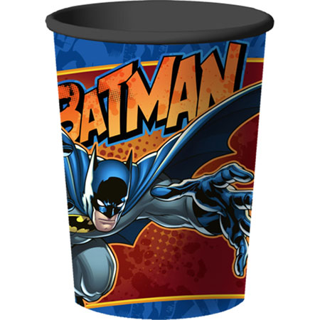 BATMAN HEROES AND VILLAINS PLASTIC FAVOUR CUP