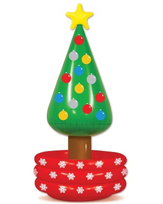 INFLATABLE CHRISTMAS TREE COOLER - 1.42M x 66CM