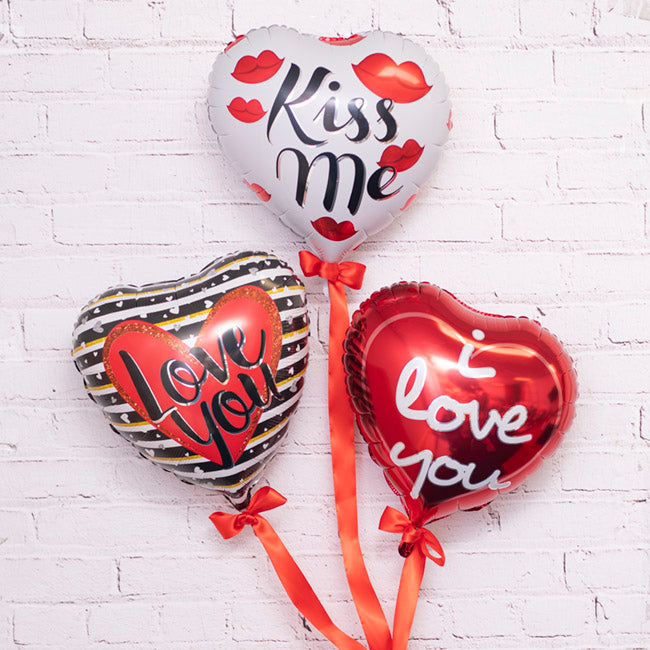 HEART I LOVE YOU FOIL BALLOON - 45CM