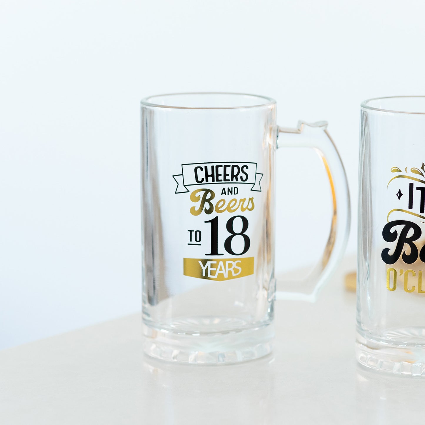 SIP CELEBRATION 18TH BIRTHDAY BEER GLASS