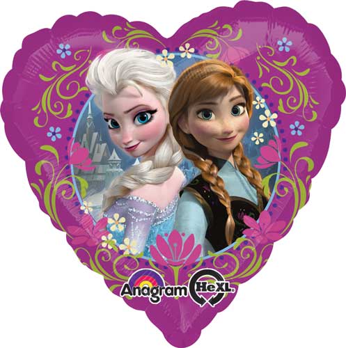 DISNEY FROZEN HEART 43CM FOIL BALLOON