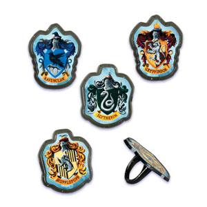 HARRY POTTER CUPCAKE RINGS - PACK OF 12