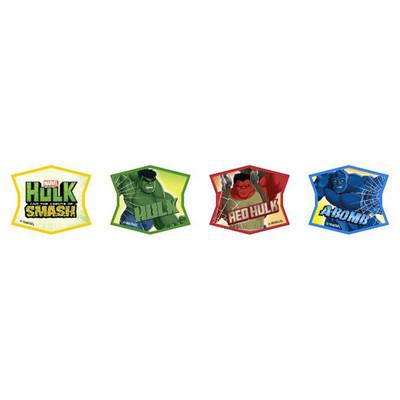 HULK SMASH CUPCAKE RINGS - PACK OF 12