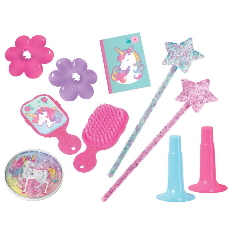 ENCHANTED UNICORN MEGA VALUE FAVOUR PACK - 48 PARTY FAVORS