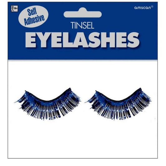 SELF ADHESIVE TINSEL EYELASHES - NAVY