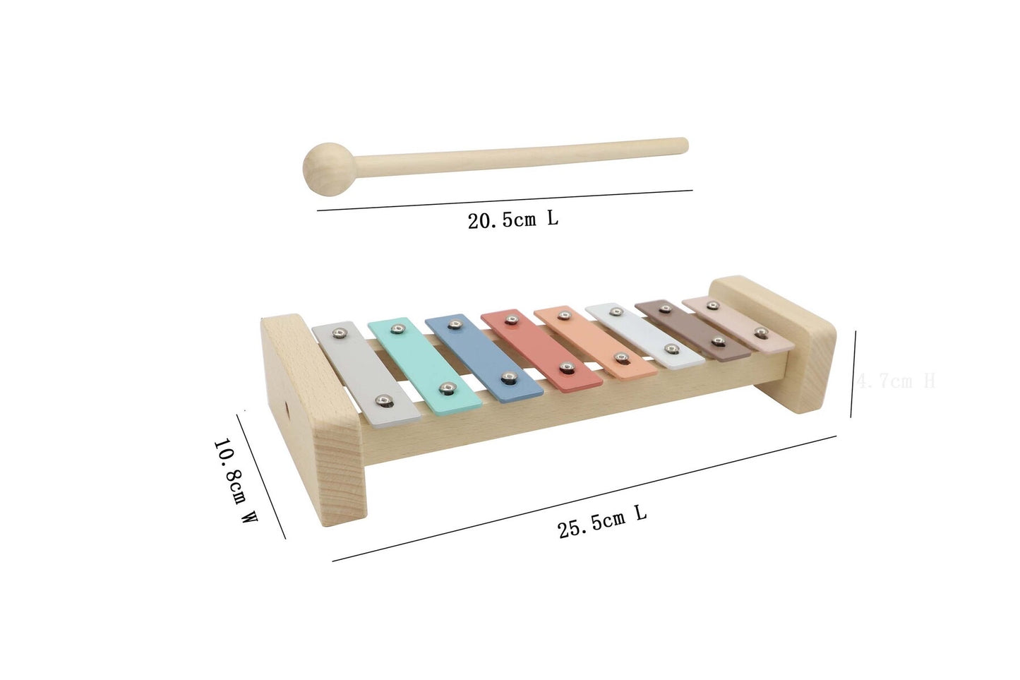 KAPER KIDZ WOODEN XYLOPHONE