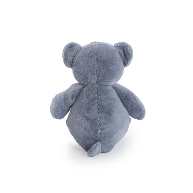 ZOO FRIEND BEAR BLUE PLUSH TEDDY - 23CM