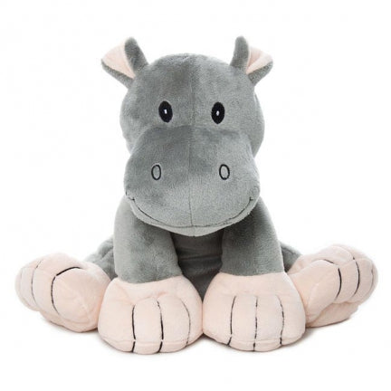 JUNGLE SUPERSOFT PLUSH TEDDY - HIPPO HILDA - 25CM