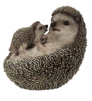 CUDDLING HEDGEHOGS ORNAMENT