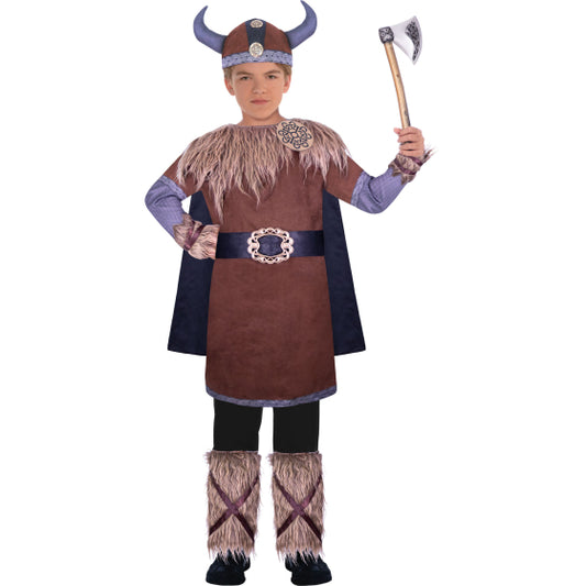 WILD VIKING WARRIOR CHILD COSTUME