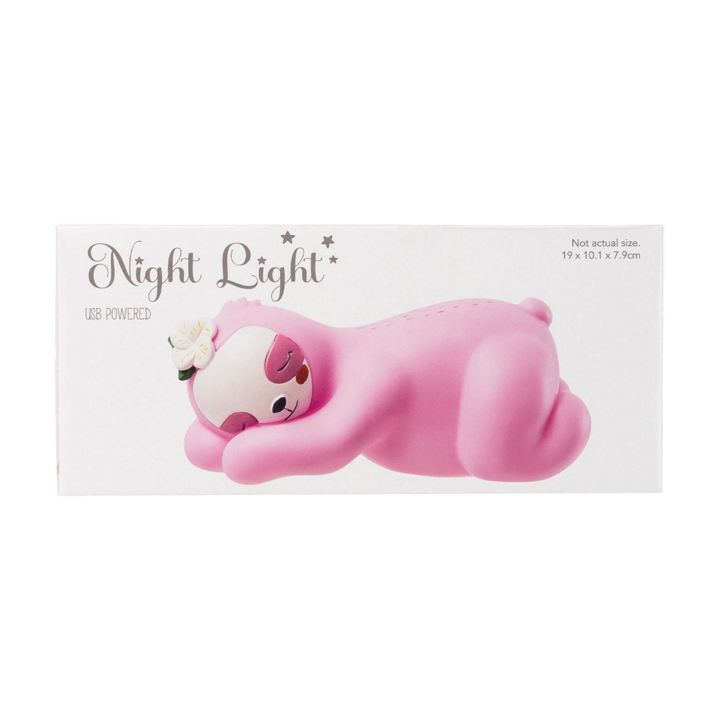 USB POWERED PINK SLOTH NIGHT LIGHT