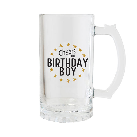 SIP CELEBRATION BIRTHDAY BOY BEER GLASS