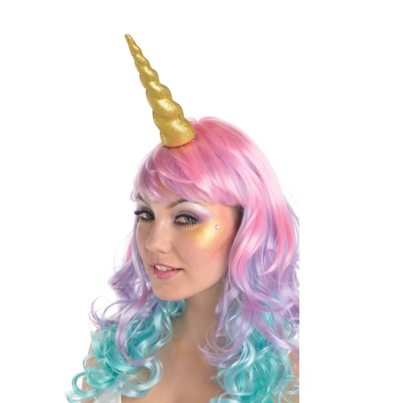 UNICORN GLITTER HORN - GOLD