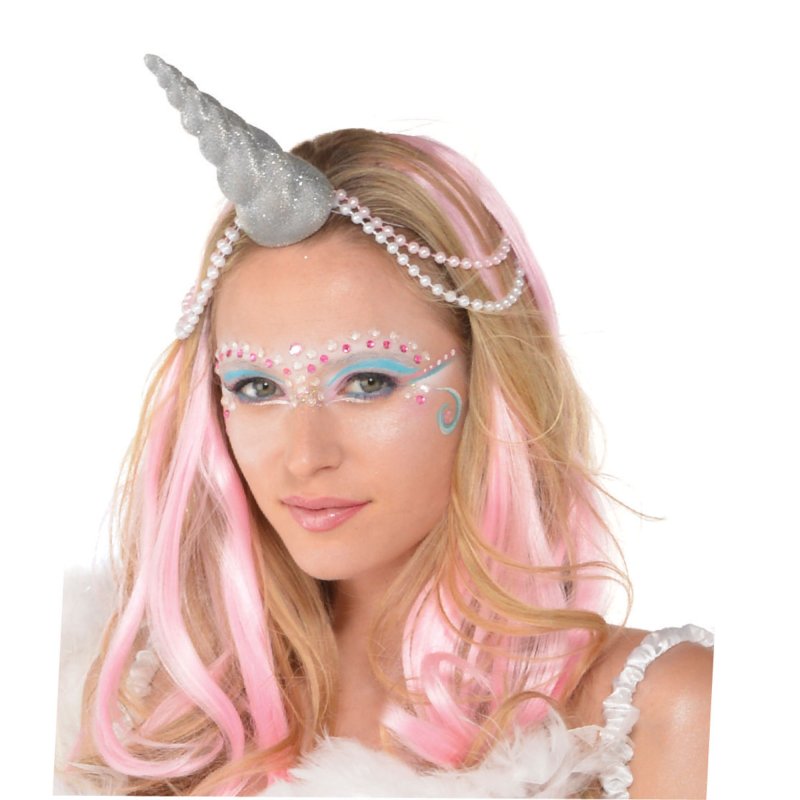 UNICORN GLITTER HORN - SILVER