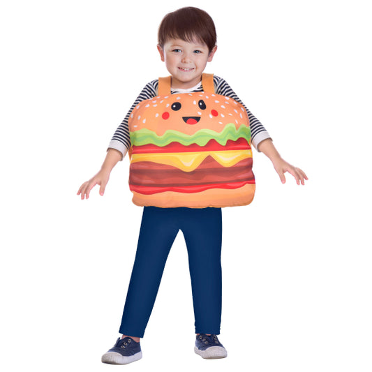 BURGER CUTIE BOYS CHILD COSTUME - SIZE 5-7