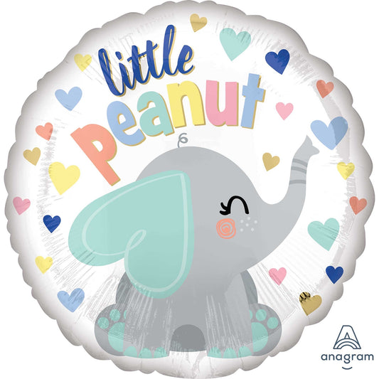 BABY SHOWER LITTLE PEANUT FOIL BALLOON - 45CM