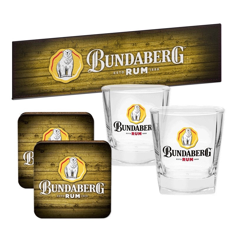 BUNDABERG RUM BAR ESSENTIALS GIFT PACK