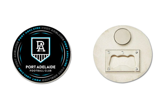 AFL BOTTLE OPENER MAGNET - PORT ADELAIDE POWER