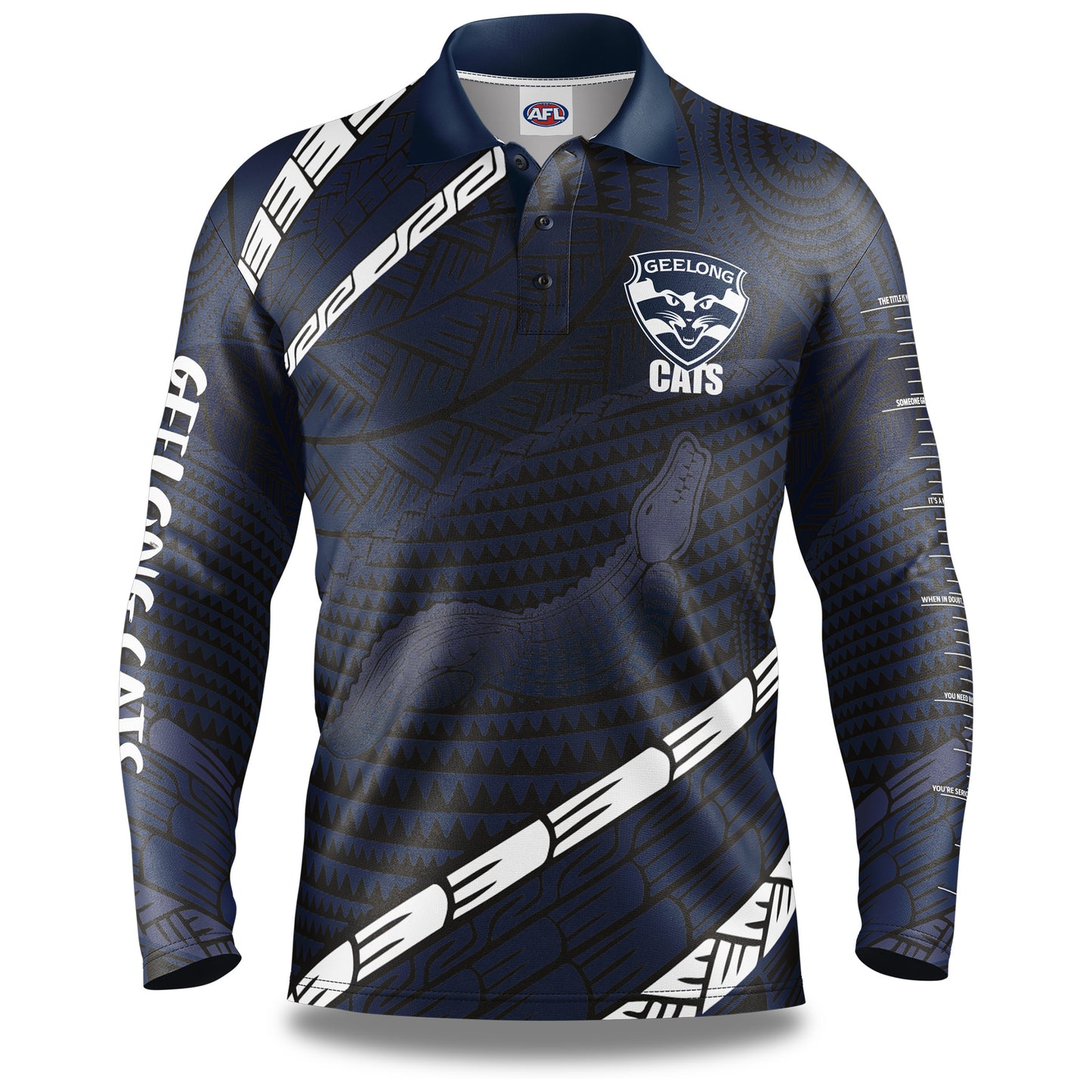 AFL KOEDAL FISHING SHIRT - GEELONG CATS