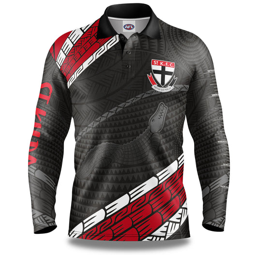 AFL KOEDAL FISHING SHIRT - ST KILDA SAINTS