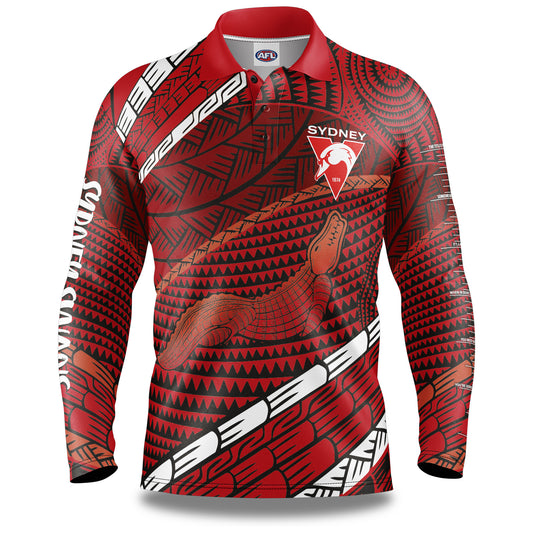 AFL KOEDAL FISHING SHIRT - SYDNEY SWANS