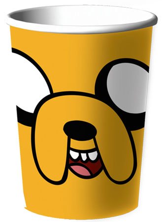 ADVENTURE TIME PLASTIC FAVOUR CUP