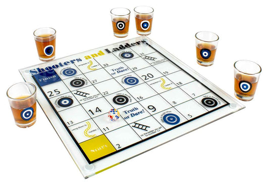 ADULT DRINKING GAME - SHOOTERS AND LADDERS