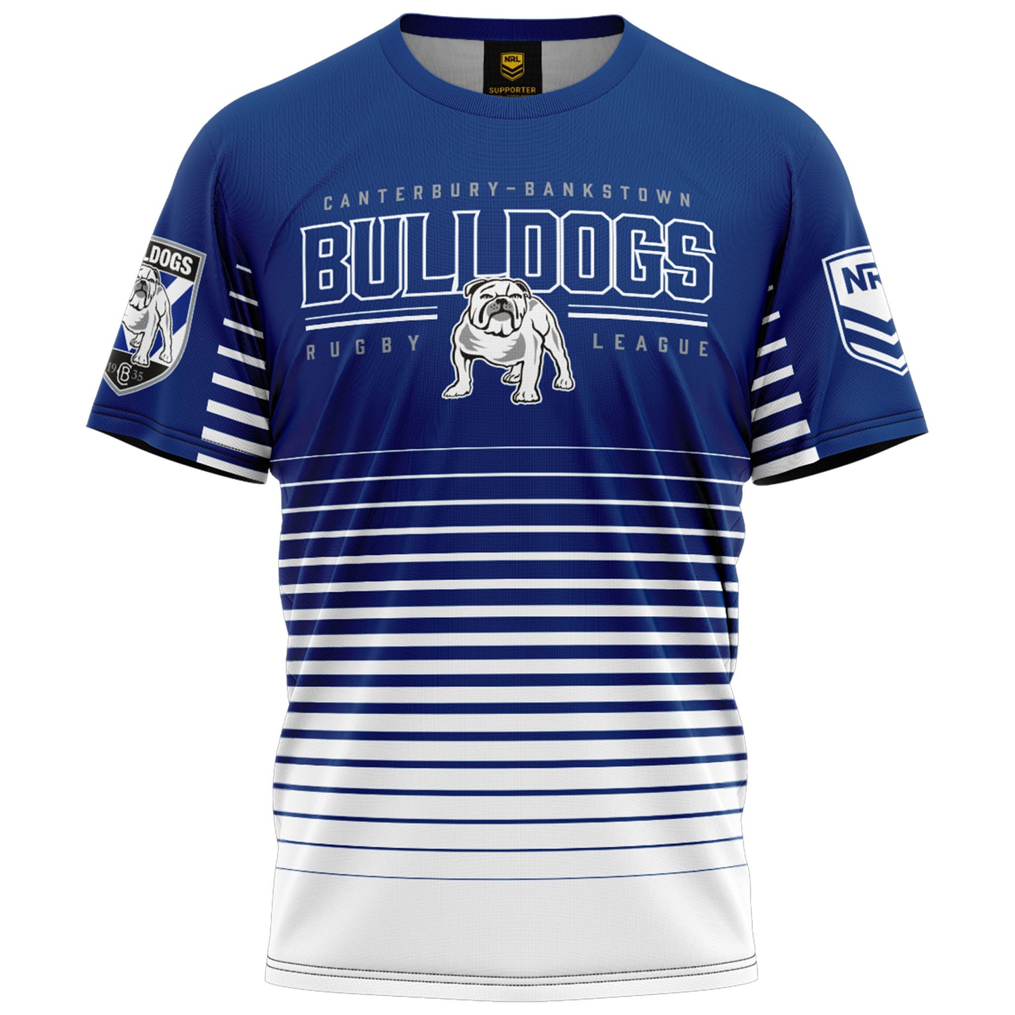 NRL KIDS GAME TIME TEE - CANTERBURY BULLDOGS