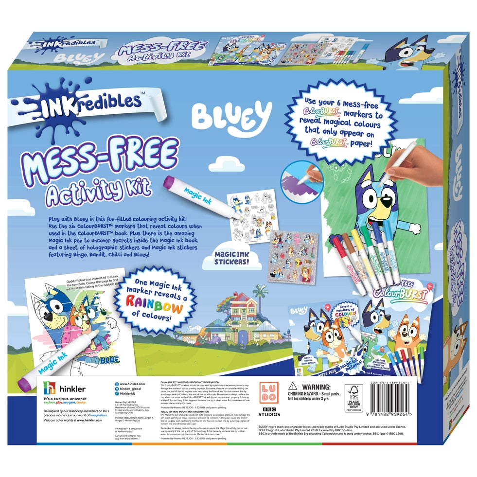 HINKLER INKREDIBLES ACTIVITY KIT - BLUEY