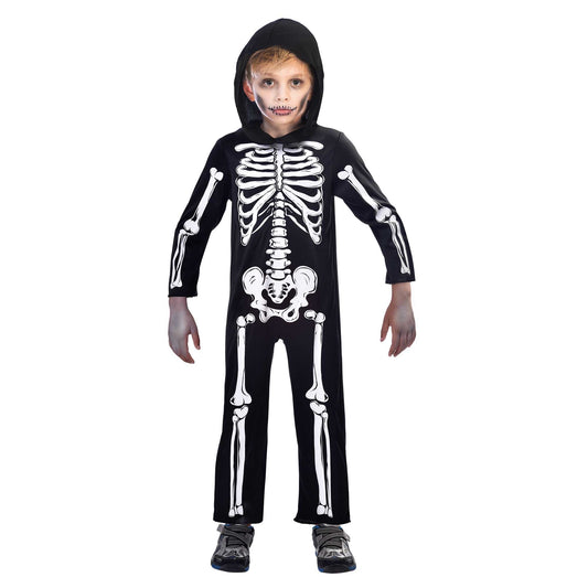 SKELETON JUMPSUIT CHILD COSTUME