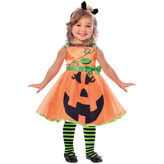 CUTE PUMPKIN GIRLS CHILD COSTUME