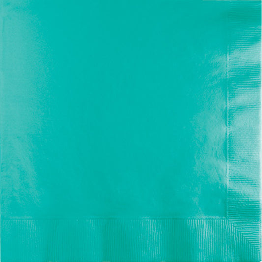 TEAL LAGOON LUNCH NAPKINS - PACK OF 50