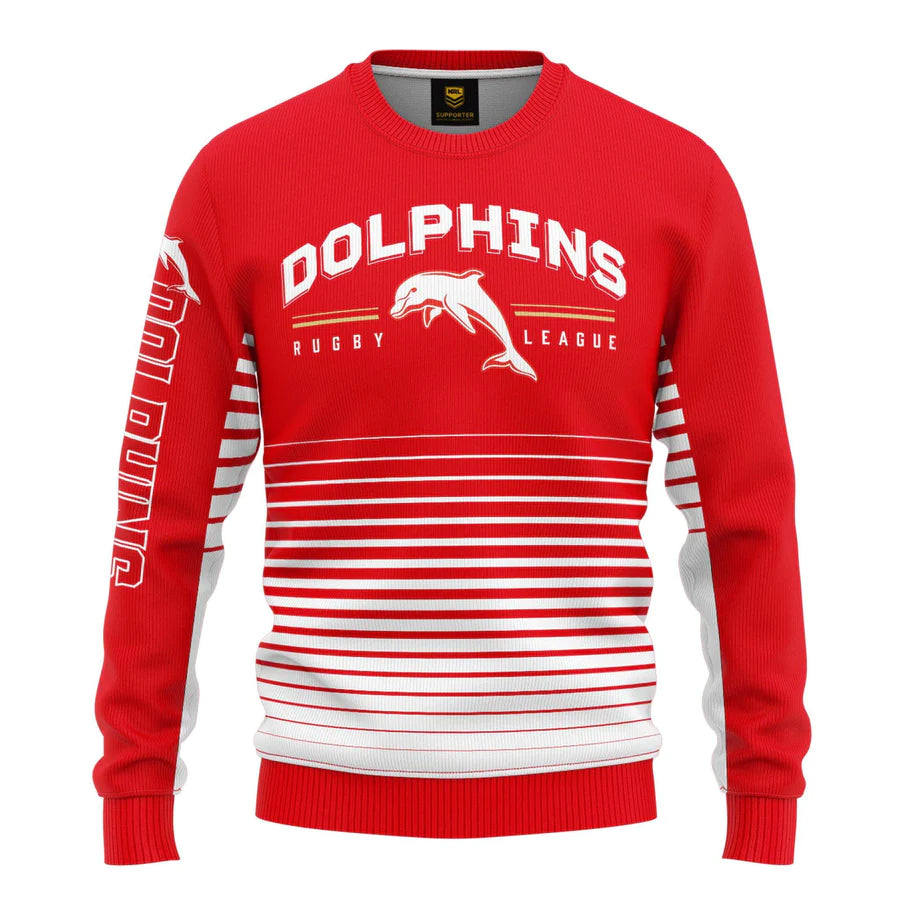 NRL KIDS GAME TIME PULLOVER - REDCLIFFE DOLPHINS