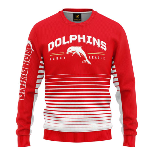 NRL KIDS GAME TIME PULLOVER - REDCLIFFE DOLPHINS