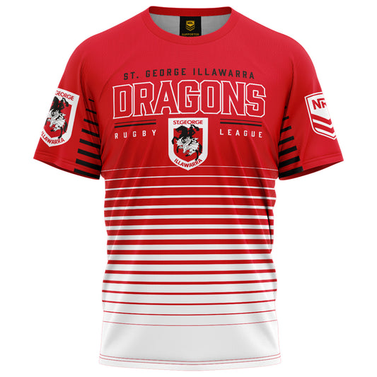 NRL KIDS GAME TIME TEE - ST GEORGE ILLAWARRA DRAGONS