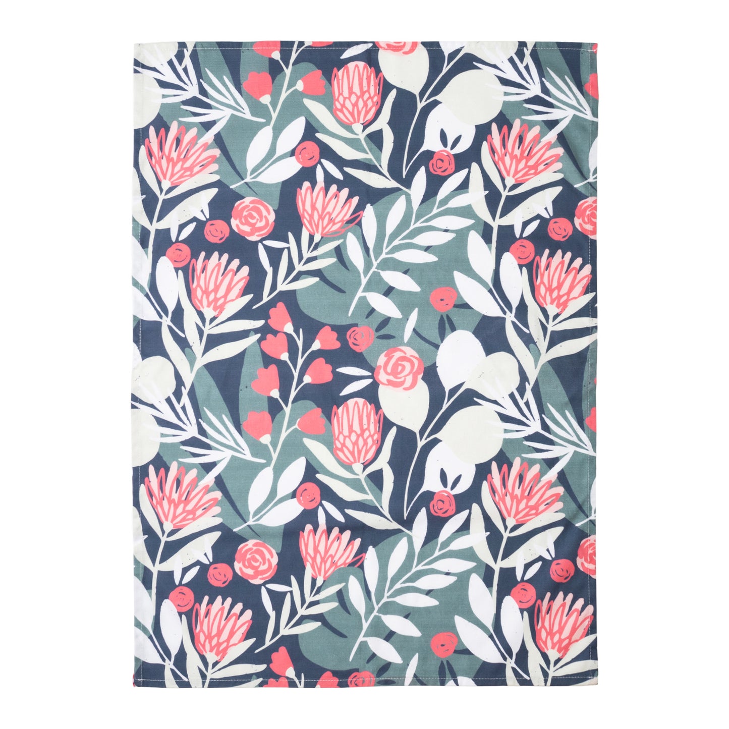 MADE WITH LOVE TEA TOWEL - FLORAL