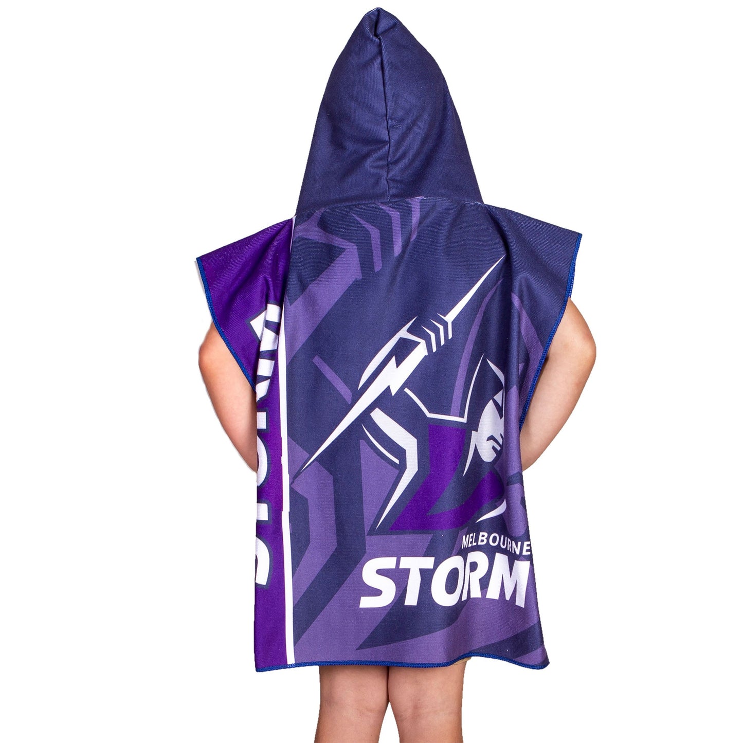 NRL KIDS YOUTH MASCOT BEACH TOWEL - MELBOURNE STORM