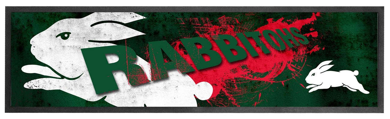 NRL SOUTH SYDNEY RABBITOHS BAR RUNNER