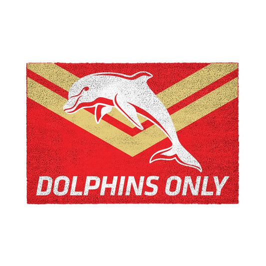 NRL REDCLIFFE DOLPHINS DOORMAT