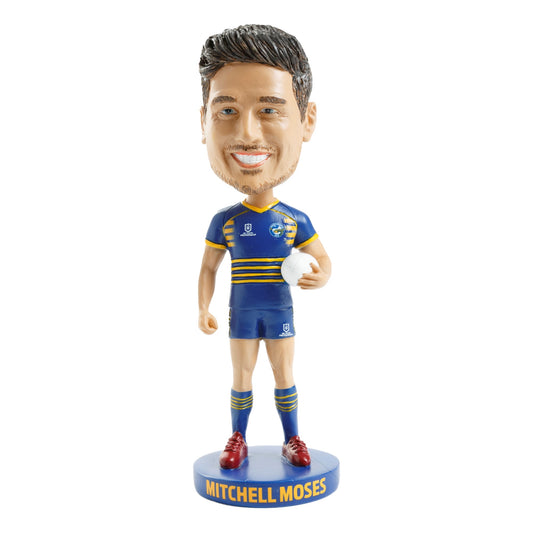 NRL PARRAMATTA EELS BOBBLEHEAD - MITCHELL MOSES