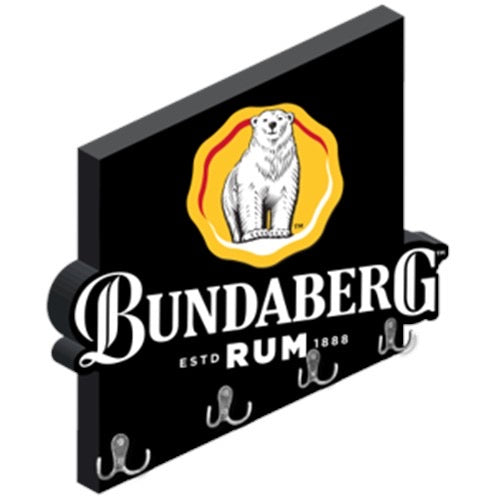 BUNDABERG RUM MDF KEY HOLDER