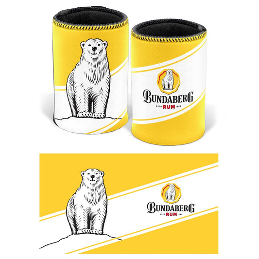 BUNDABERG RUM YELLOW BEAR CAN COOLER