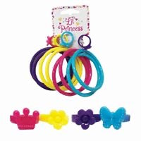 LIL' PRINCESS BRACELET & RING SET - PACK OF 12