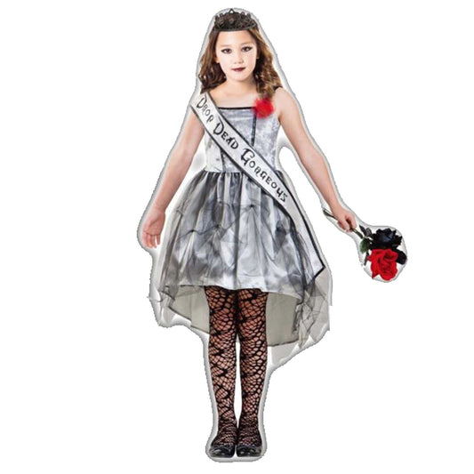 GOTHIC BEAUTY QUEEN GIRLS CHILD COSTUME