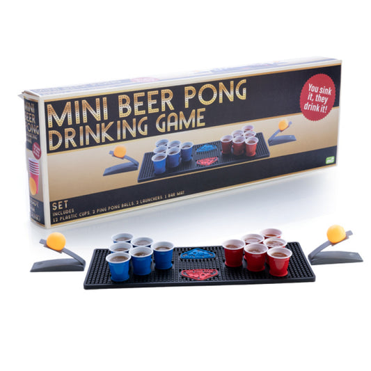 ADULT GAMES - MINI BEER PONG DRINKING GAME