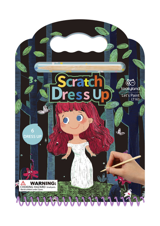 TOOKYLAND SCRATCH ART - DRESS UP