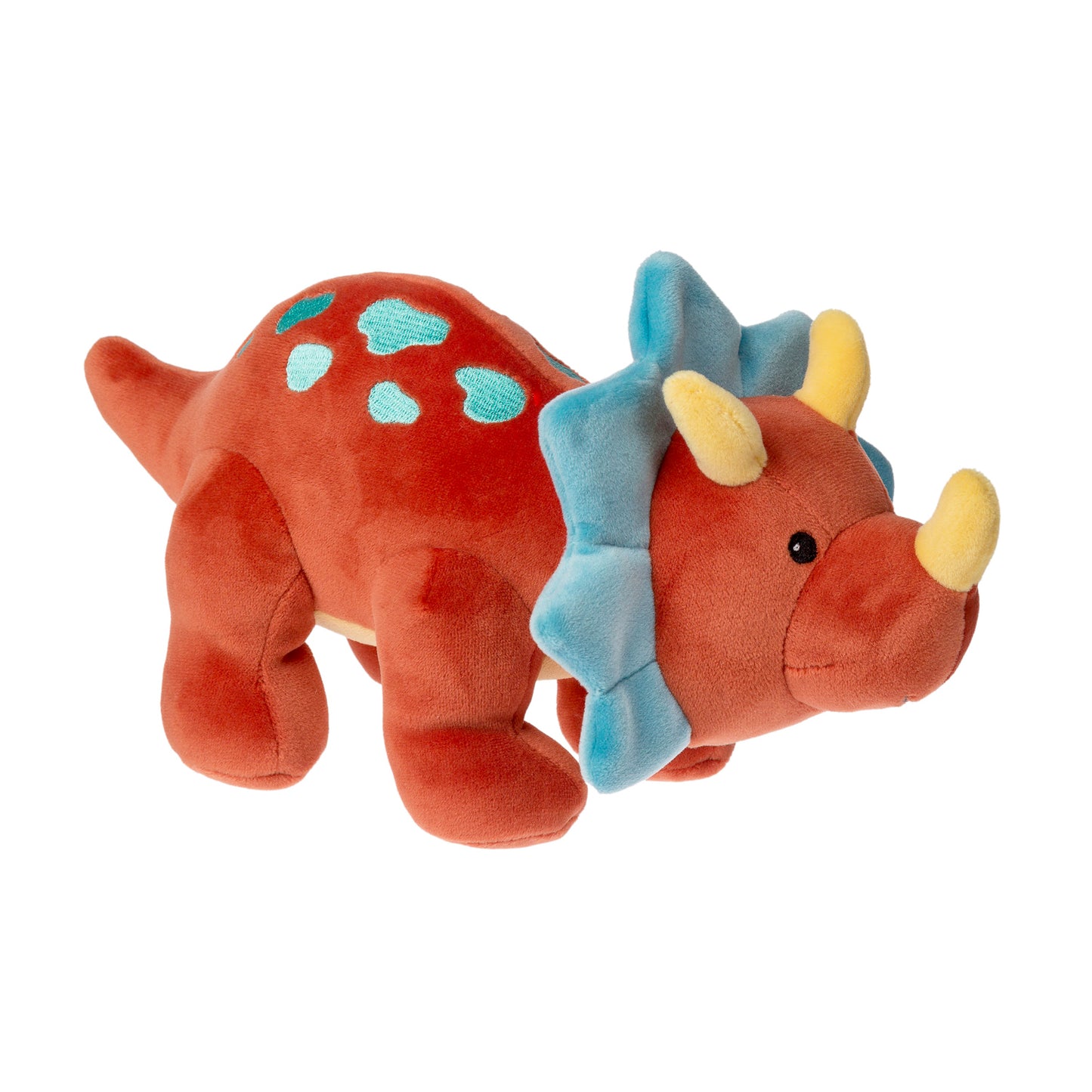 MARY MEYER SMOOTHEEZ TRICERATOPS DINOSAUR PLUSH TOY 25CM